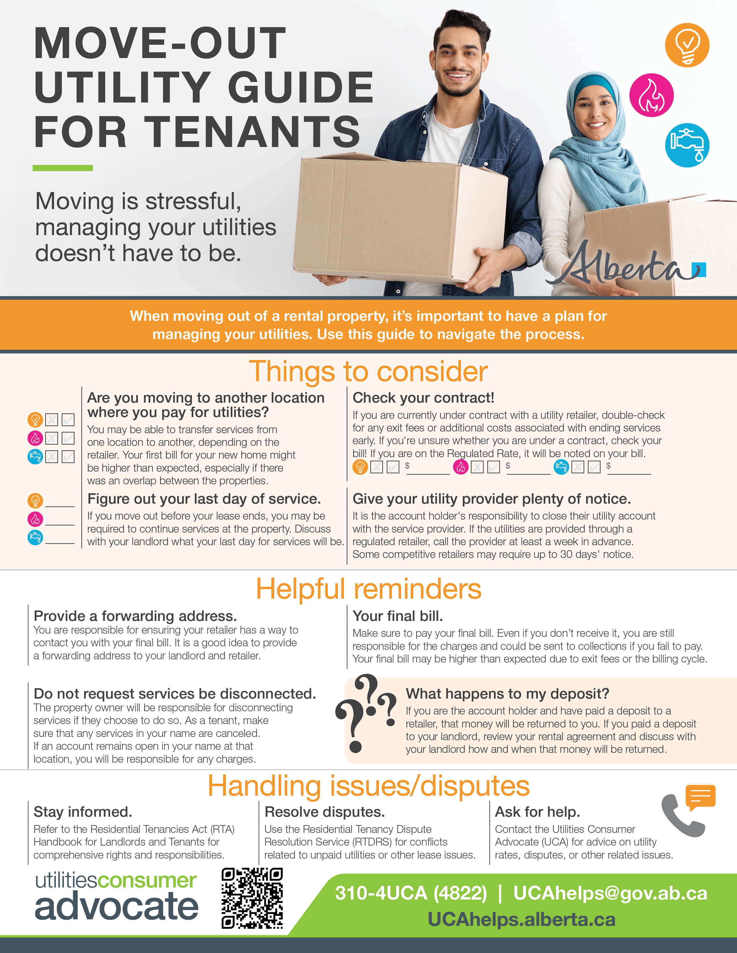 Move-Out Utility Guide for Tenants